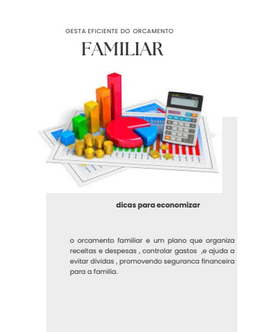 Gestão eficiente do orçamento