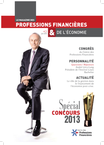 Magazine des Professions Financières et de l'Économie N°1