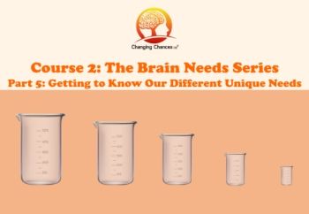 Course 2 Brain Needs Part 5 Different Needs 2024 2025