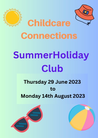 Summer Holiday club programme 2023