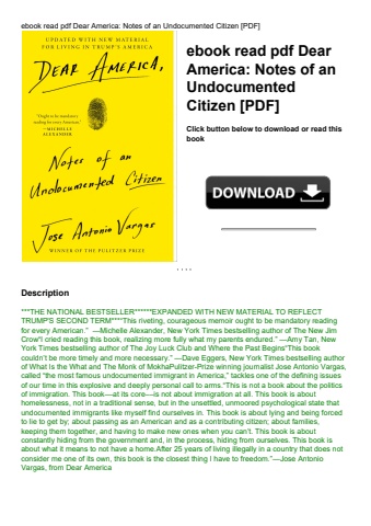 ebook read pdf dear america notes of an undocumented citizen [pdf]