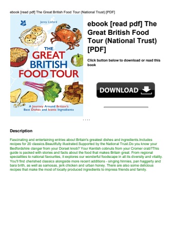 ebook [read pdf] the great british food tour (national trust) [pdf]