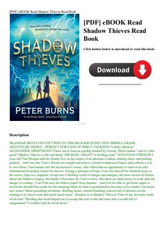 [pdf] ebook read shadow thieves read book