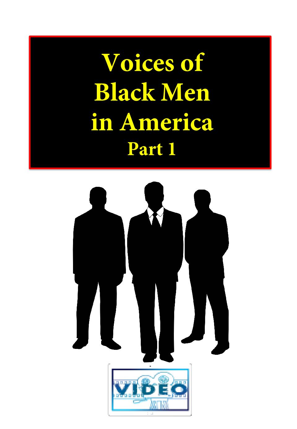 Voices of Black Men in America Part 1 - Video Book - Member Edition