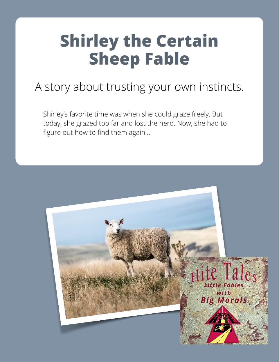 Shirley the Certain Sheep  - Fable - Member Edition