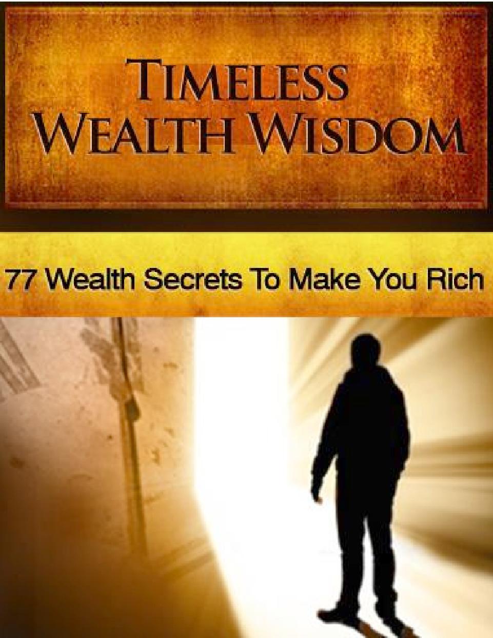 Timeless Wealth Wisdom - Hite Book - Member Edition