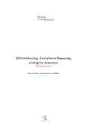 Microsoft Word - Whistleblowing Final Draft