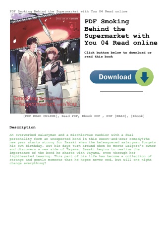 pdf smoking behind the supermarket with you 04 read online