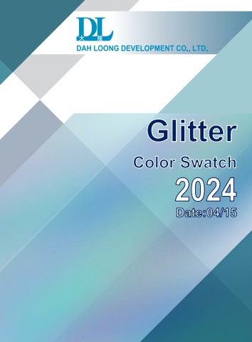 Glitter color swatch