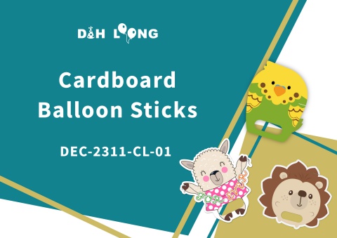 DEC-2311-CL-Cardboard Balloon Sticks