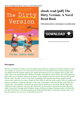 ebook read [pdf] the dirty version a novel read book