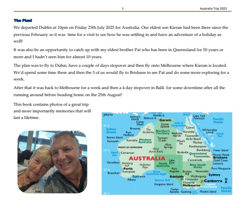 Damien Aus trip 2025 draft 1