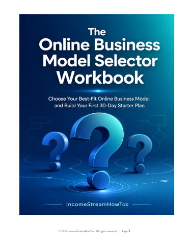 The Online Business Model Selector Workbook