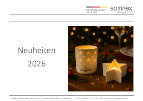 Sompex Neuheiten 2026