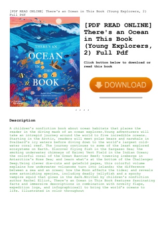 [pdf read online] there's an ocean in this book (young explorers  2) full pdf