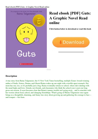 read ebook [pdf] guts a graphic novel read online
