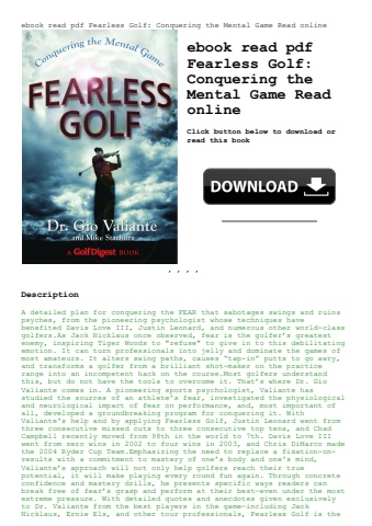 ebook read pdf fearless golf conquering the mental game read online