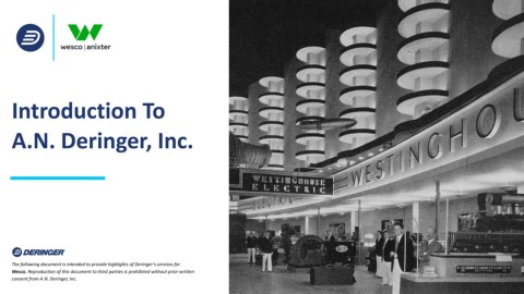 Wesco_Introduction to Deringer