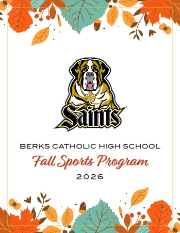 Berks Catholic Fall Sport Program 2026