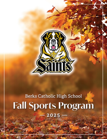 Berks Catholic Fall Sports Program 2025
