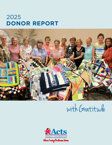 Acts Legacy Donor Report 2025