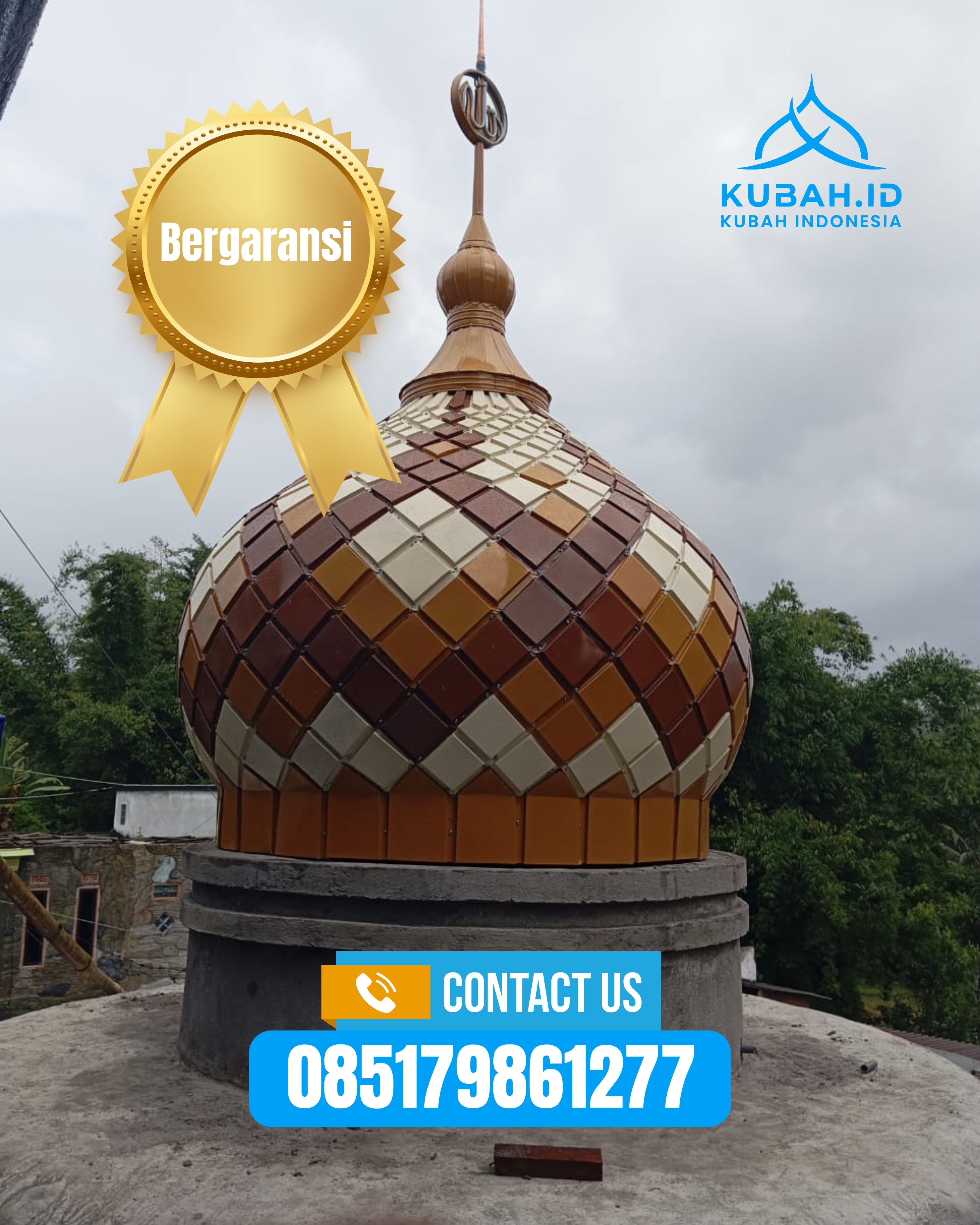 PABRIK KUBAH MASJID MODERN DI KEC KARTOHARJO, KOTA MADIUN, JATIM (WA: 085179861277)