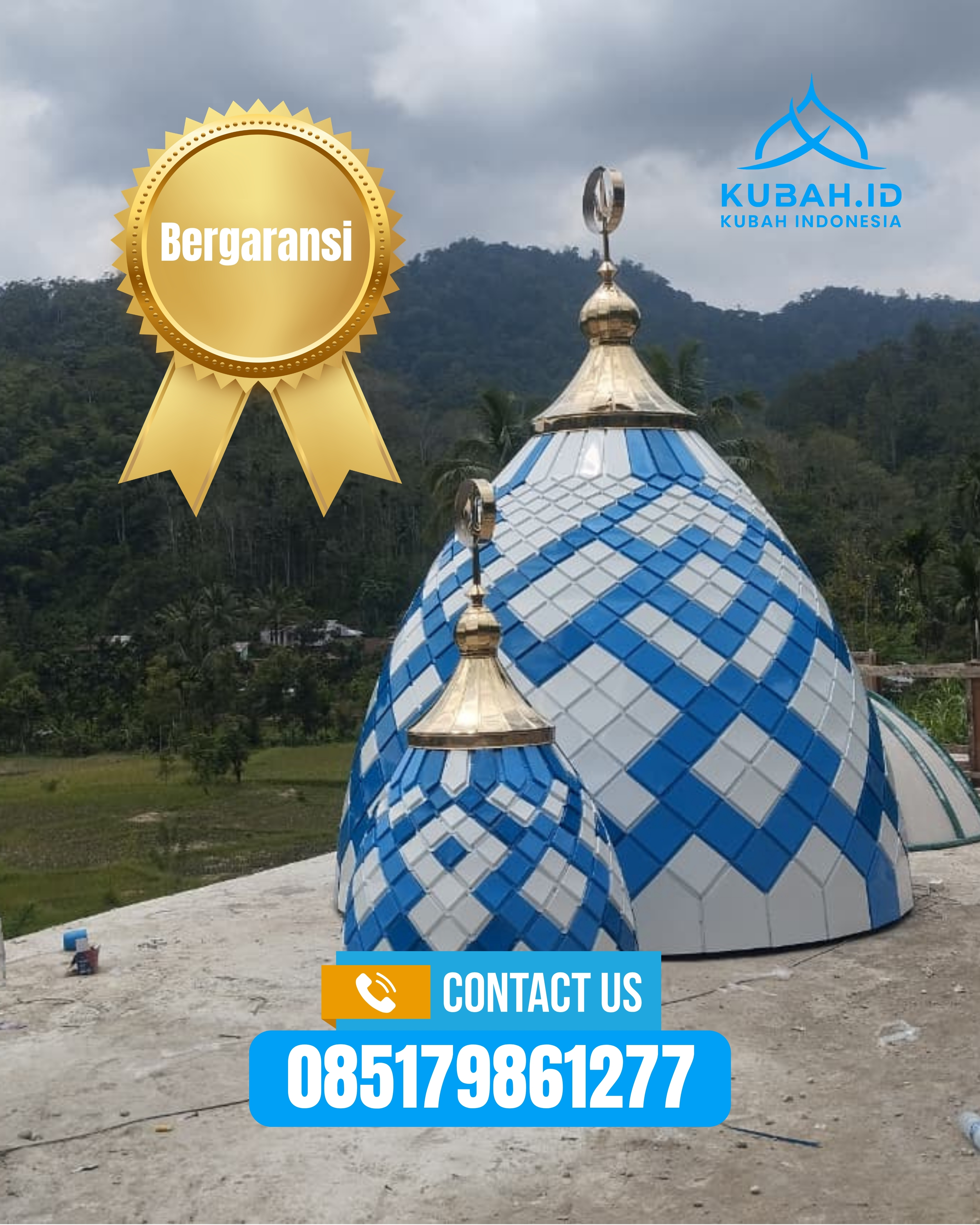 KUBAH MASJID HARGA TERJANGKAU DI KEC TONDANO BARAT, KAB MINAHASA, SULUT (WA: 085179861277)