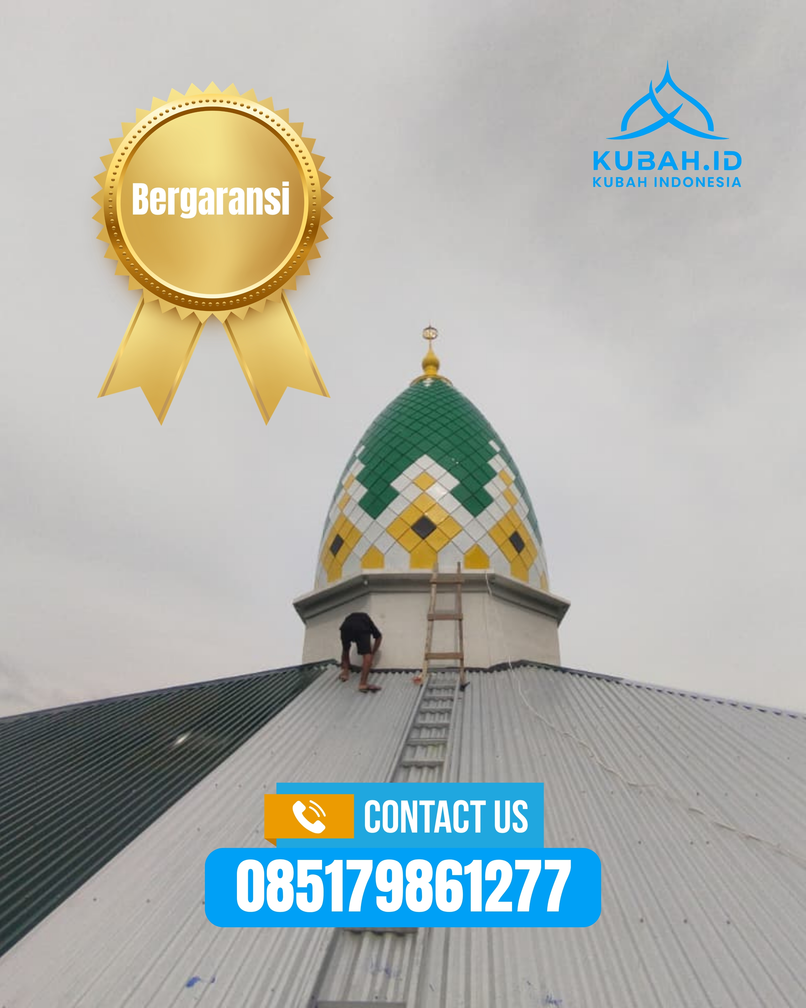 PABRIK KUBAH MASJID MODERN DI KEC CIKAMPEK, KAB KARAWANG, JABAR (WA: 085179861277)