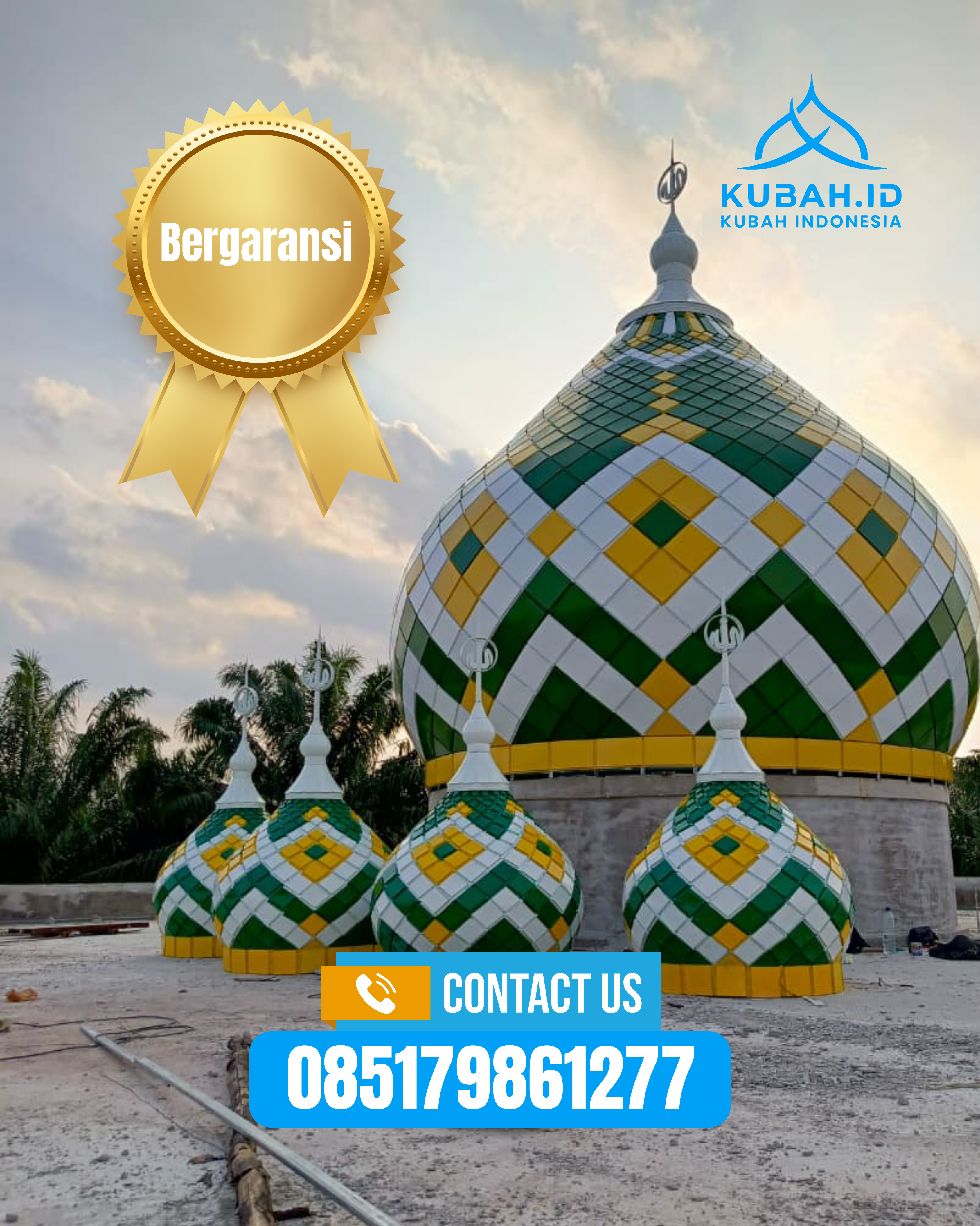 KUBAH MASJID DESAIN ELEGAN DI KEC KETAPANG, KAB SAMPANG, JATIM (WA: 085179861277)