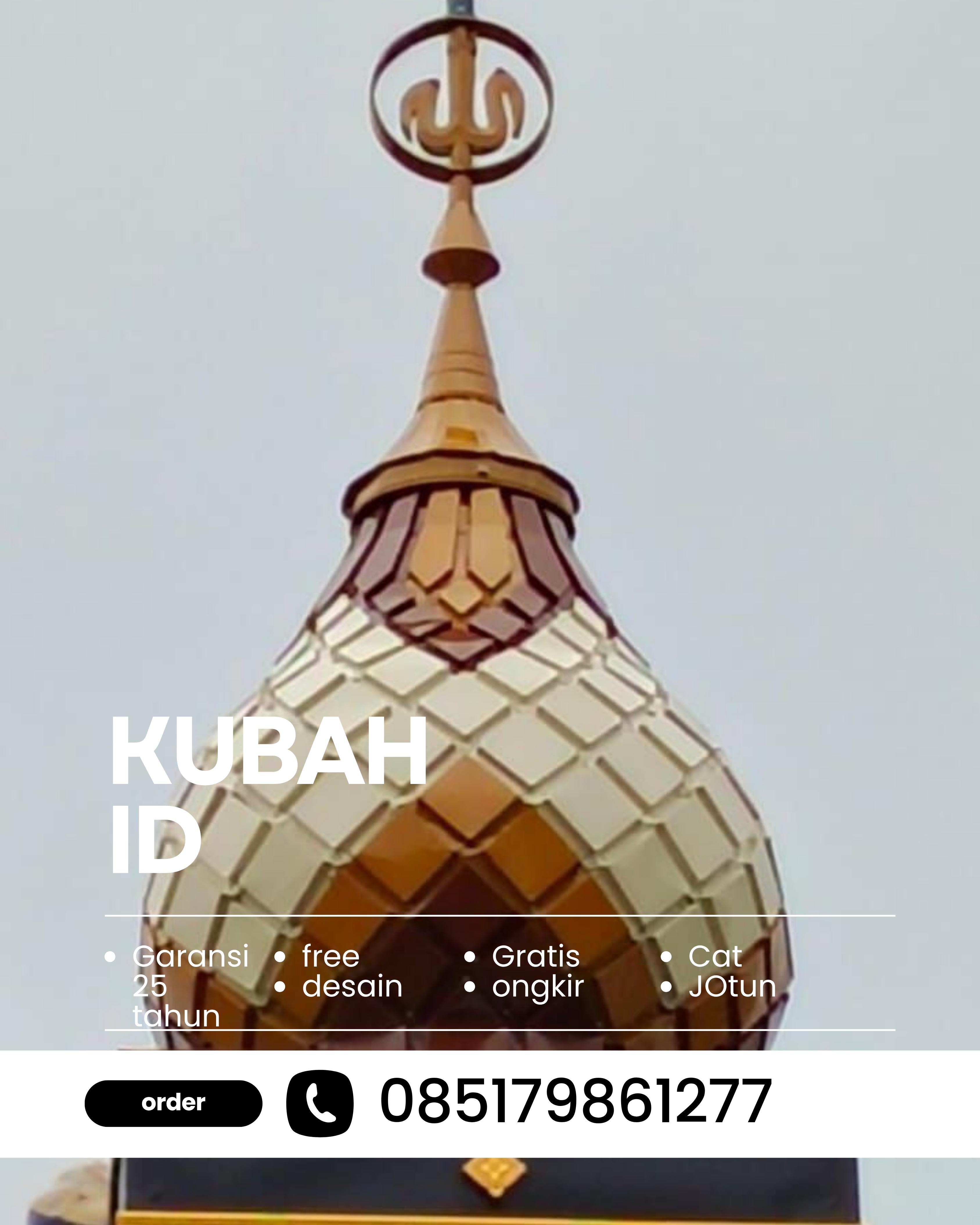PUSAT KUBAH MASJID BERKUALITAS DI KEC PESISIR SELATAN, KAB PESISIR BARAT, LAMPUNG (WA: 085179861277)