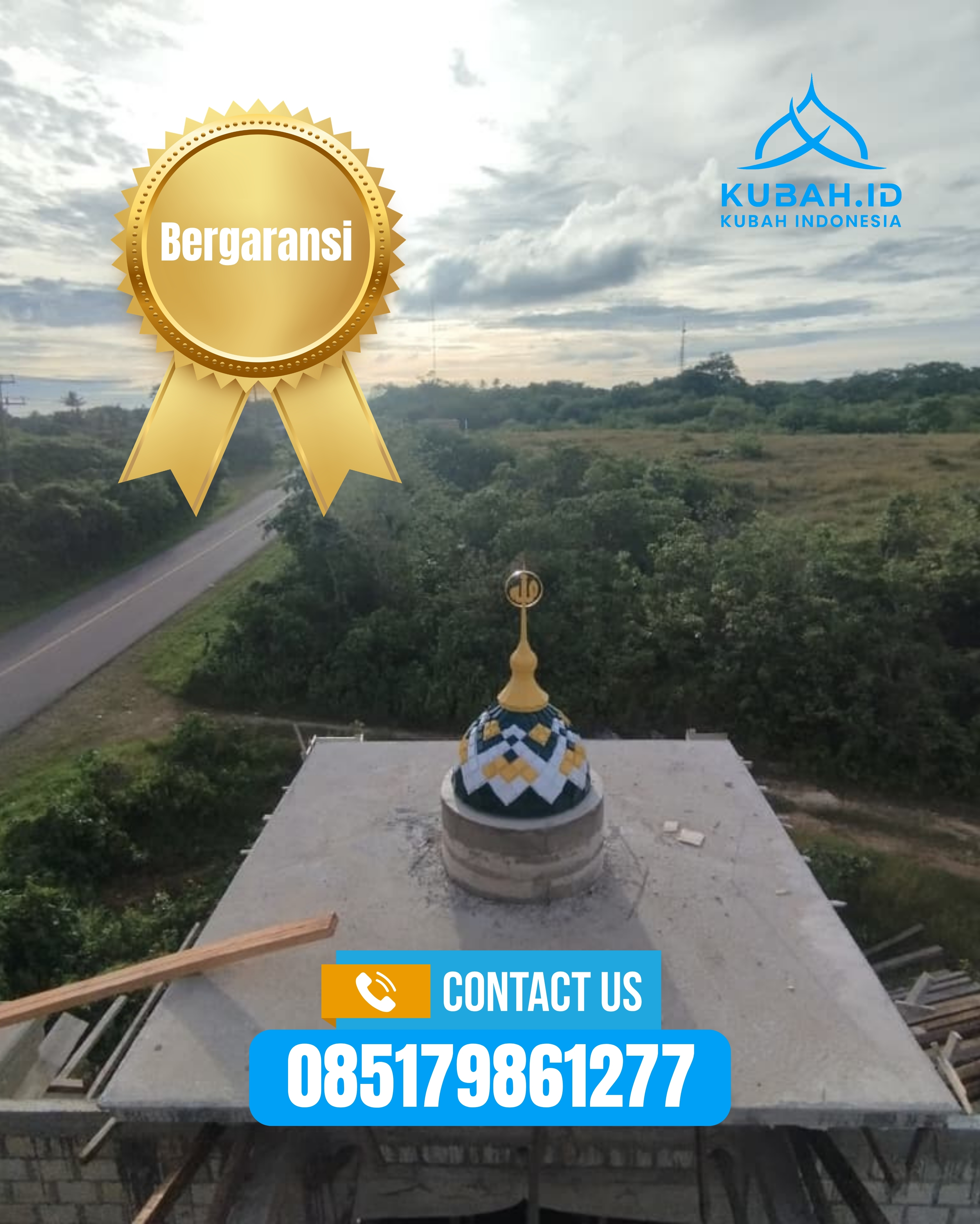 SPESIALIS KUBAH MASJID GARANSI RESMI DI KEC LANGENSARI, KOTA BANJAR, JABAR (WA: 085179861277)