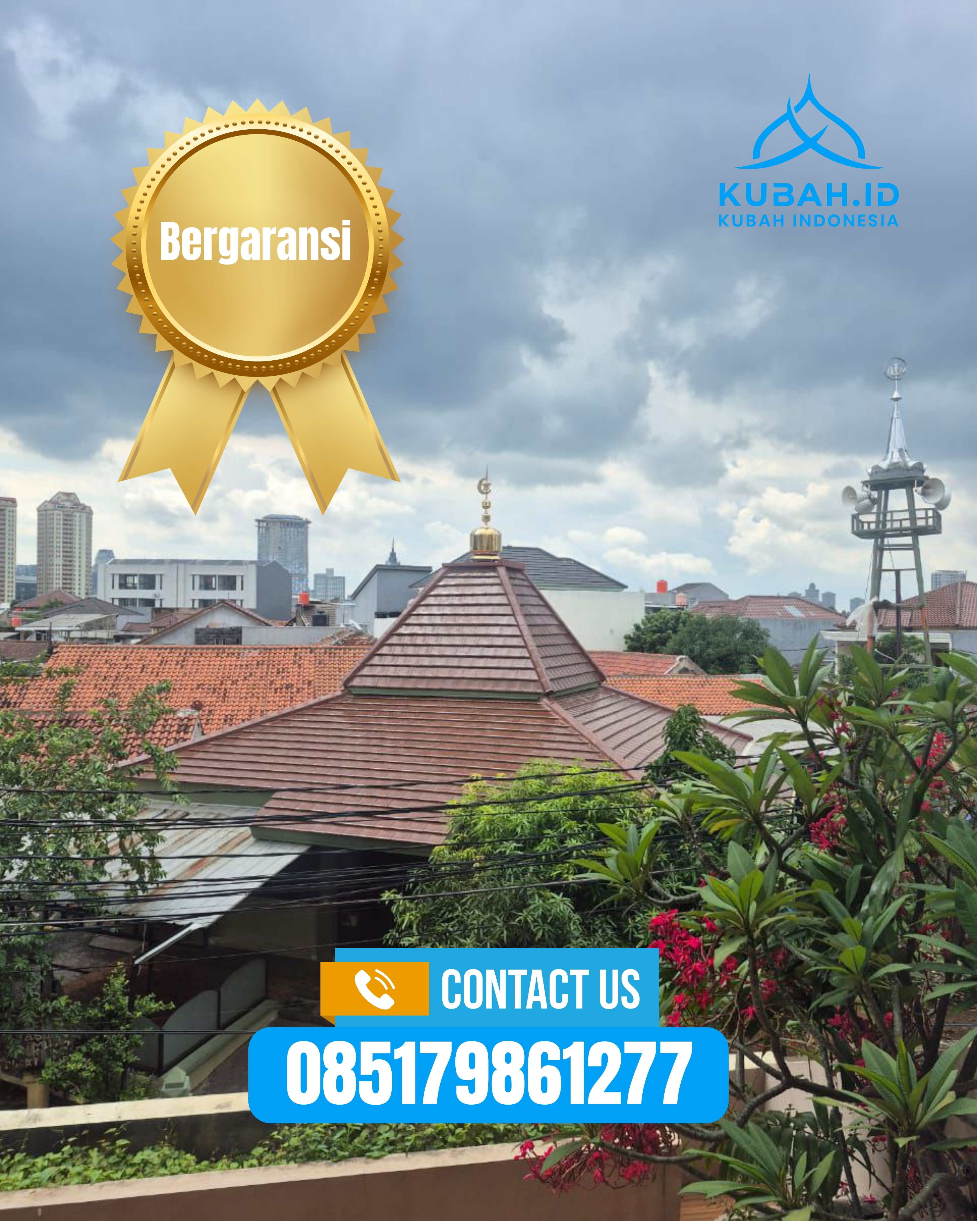 PRODUSEN KUBAH MASJID EKSKLUSIF DI KEC SANANWETAN, KOTA BLITAR, JATIM (WA: 085179861277)