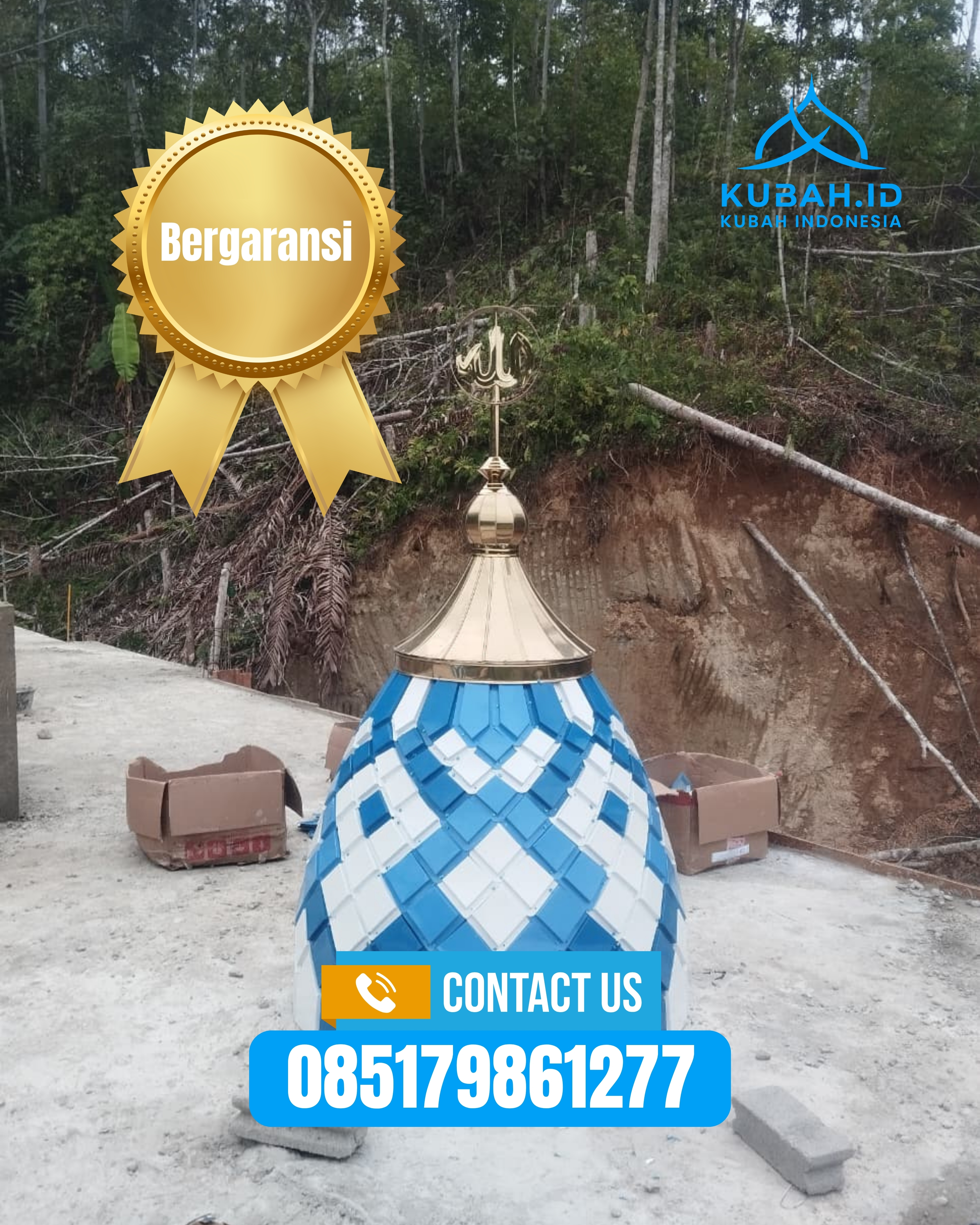 KUBAH MASJID HARGA TERJANGKAU DI KEC SIDOARJO, KAB SIDOARJO, JATIM (WA: 085179861277)