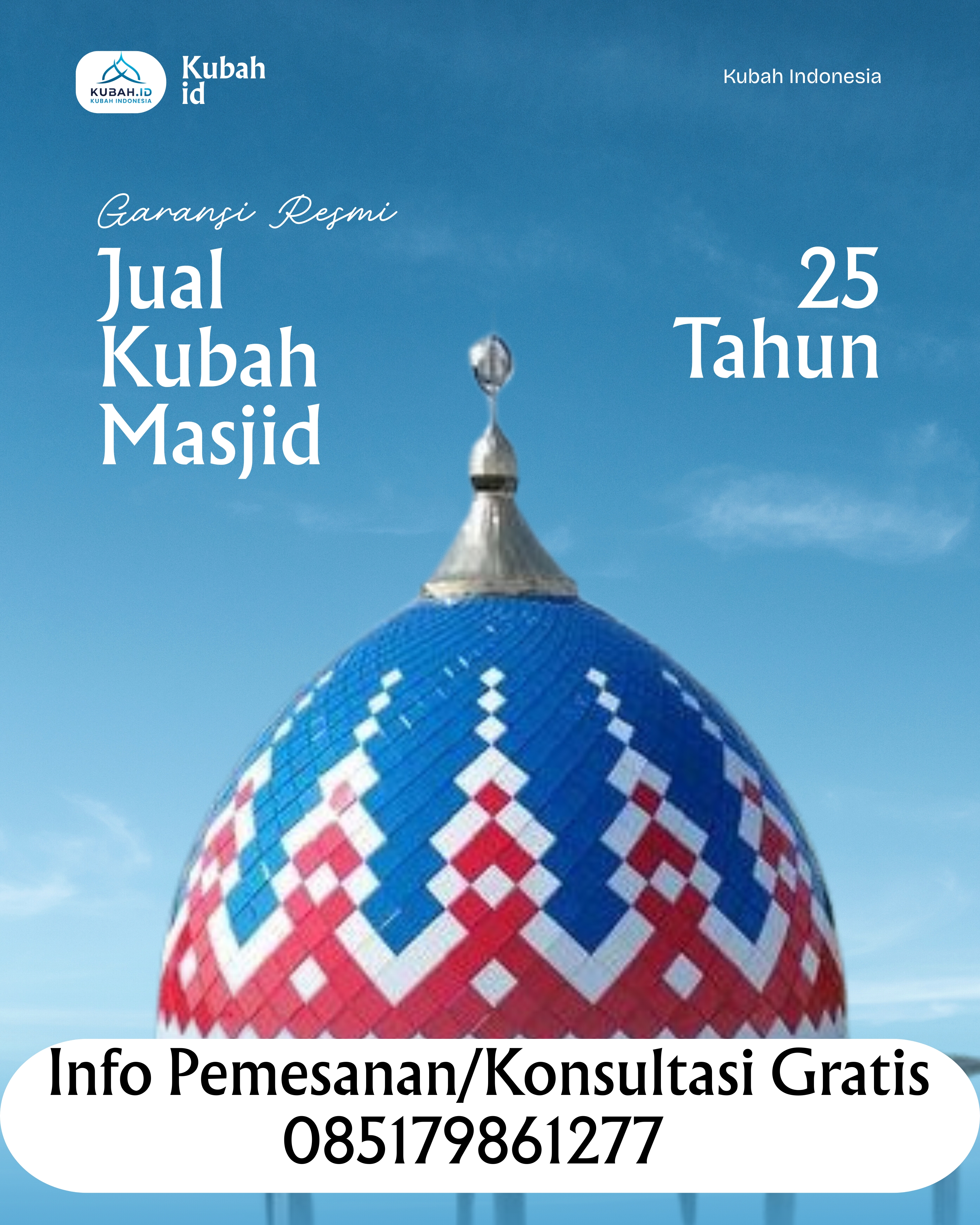 PABRIK KUBAH MASJID MODERN DI KEC BASA AMPEK BALAI TAPAN, KAB PESISIR SELATAN, SUMATERA BARAT (WA: 085179861277)