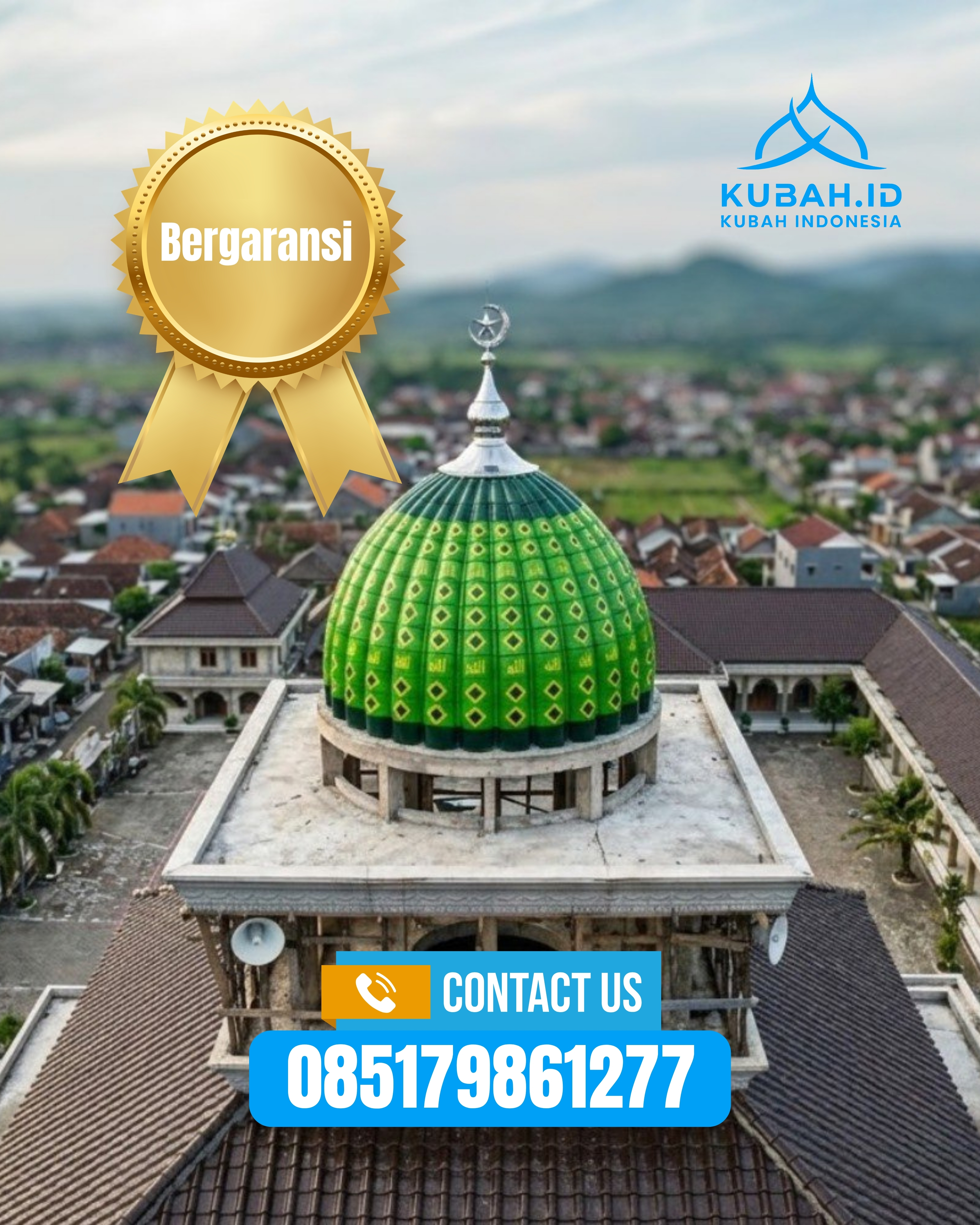 KUBAH MASJID HARGA TERJANGKAU DI KEC MAYANGAN, KOTA PROBOLINGGO, JATIM (WA: 085179861277)