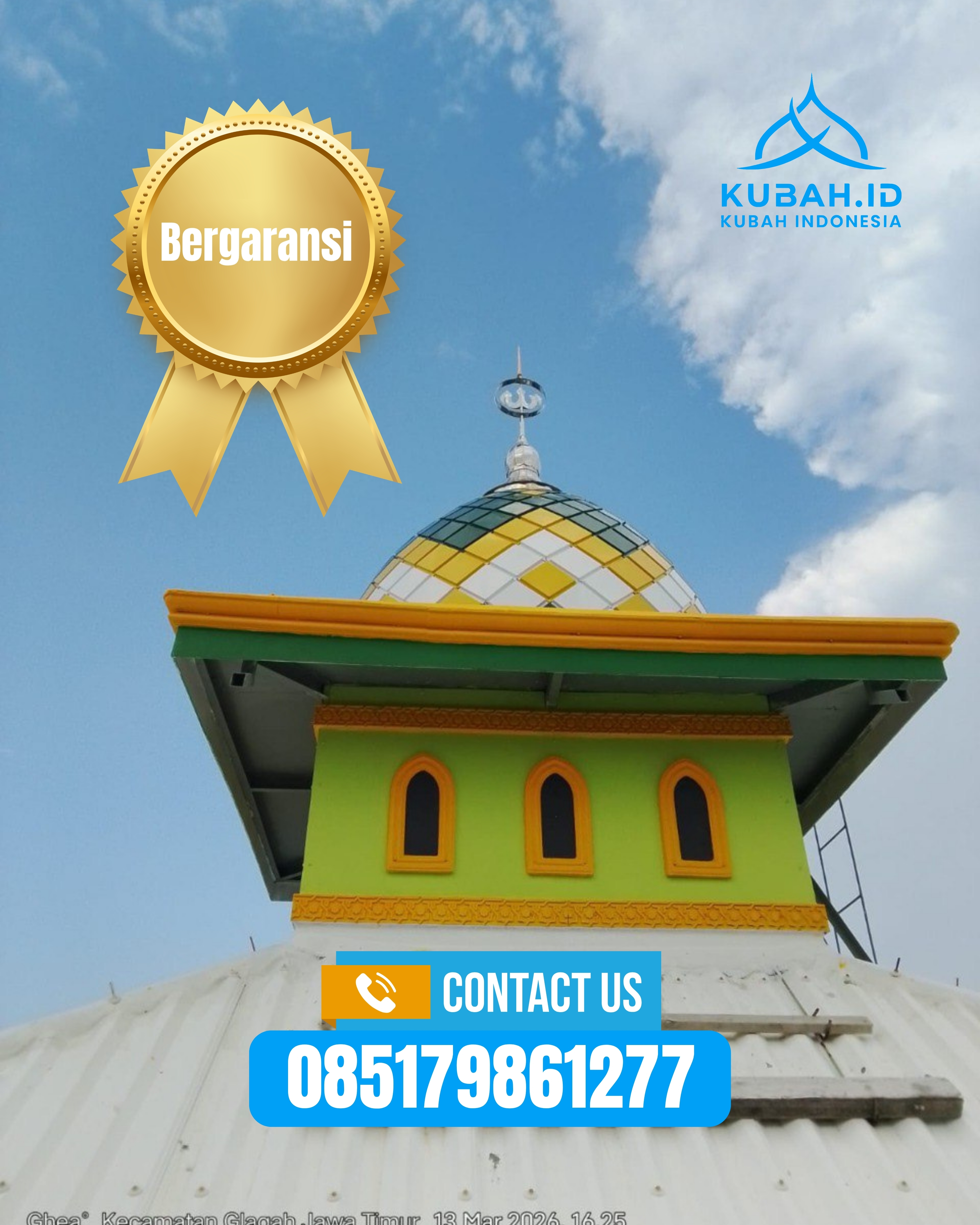 PABRIK KUBAH MASJID MODERN DI KEC PARAKAN, KAB TEMANGGUNG, JATENG (WA: 085179861277)
