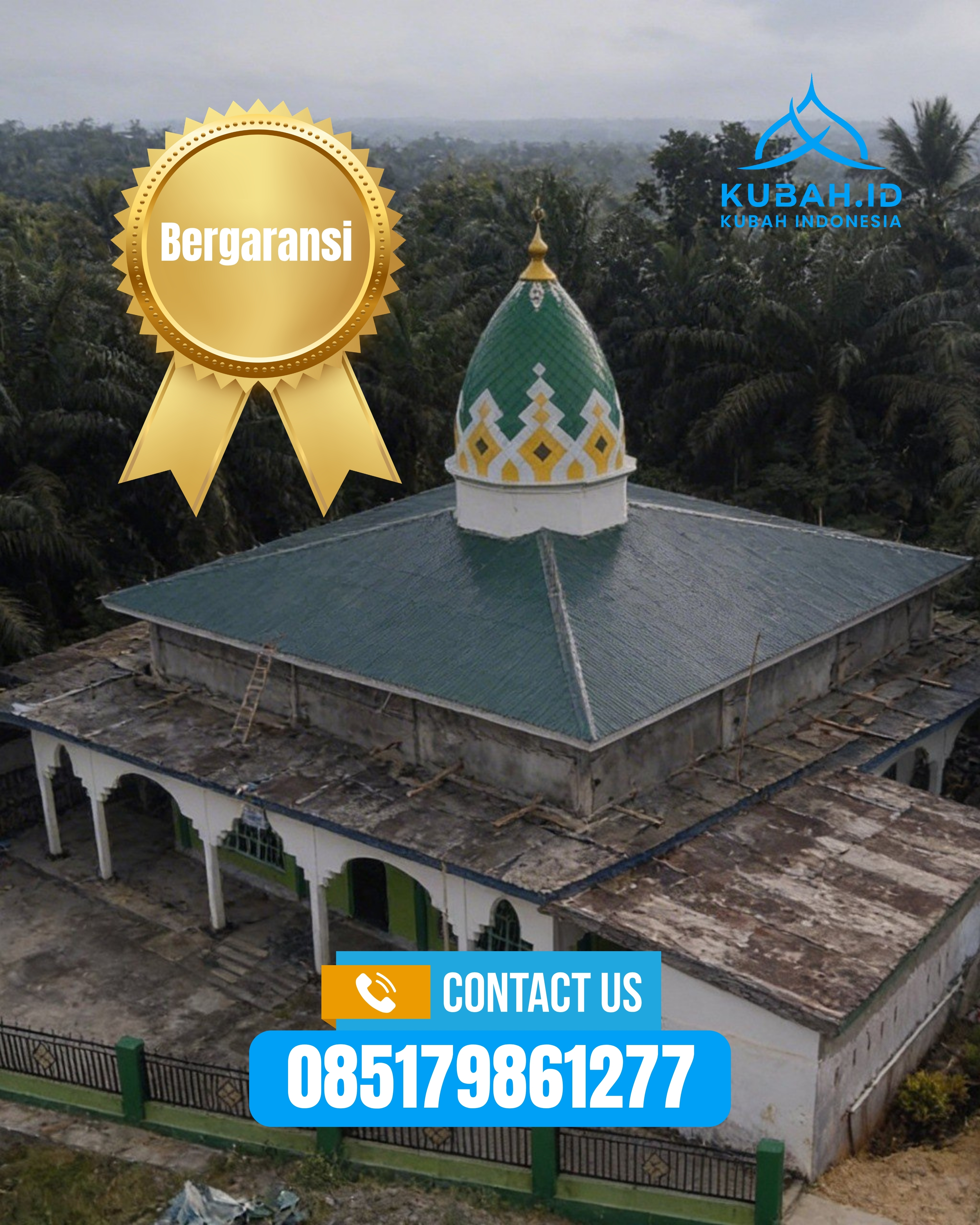 JUAL KUBAH MASJID PREMIUM DI KEC SITUBONDO, KAB SITUBONDO, JATIM (WA: 085179861277)