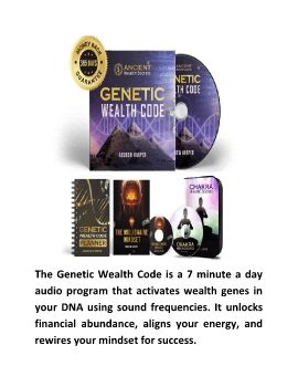 Genetic Wealth Code™ by Andrew Harper Program Audio Digital