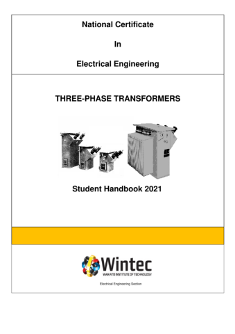 Three-Phase Transformers 2021