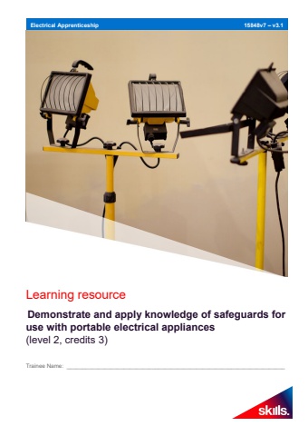 15848 Portable Appliance Safety Resource