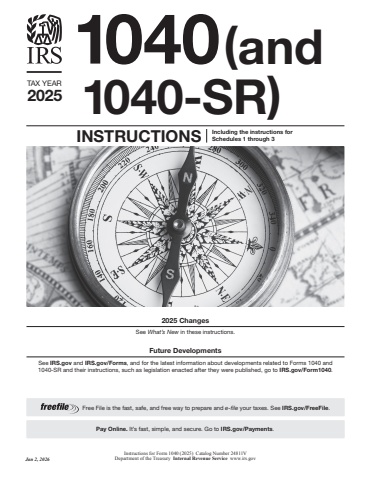Form 1040 Instructions (2025)