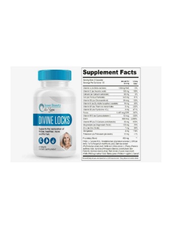 DivineLocks Ingredients & Review - Read Full Ingredients & Does Divine Locks Ingredients Work For Hair Growth?