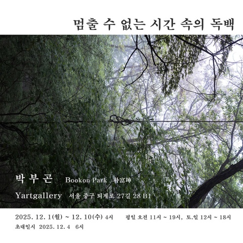 멈출 수 없는 시간 속의 독백 :: 박부곤展