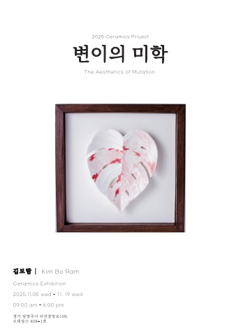 변이의 미학 The Aesthetics of Mutation :: 김보람展