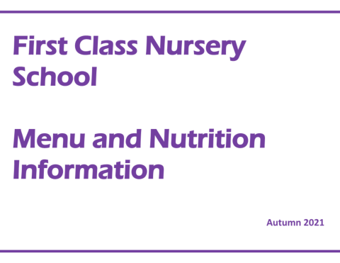 Menu and Nutrition Information