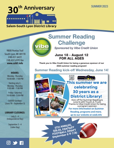 82416 SSLDL 2023 Summer Newsletter