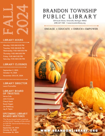 85435 Brandon Twp Library Fall 2024 NL Flipbook