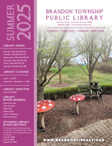 87361 BRANDON TWP Summer 2025 Newsletter