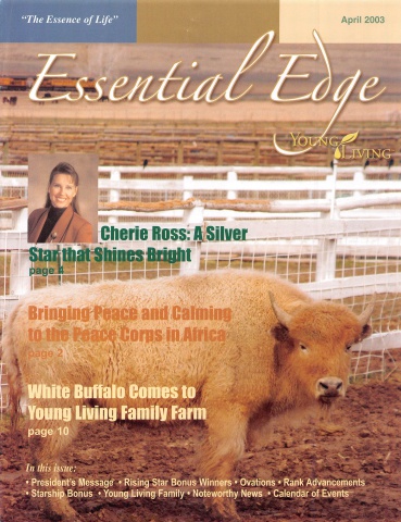 Essential Edge April 2003 Featuring Cherie Ross