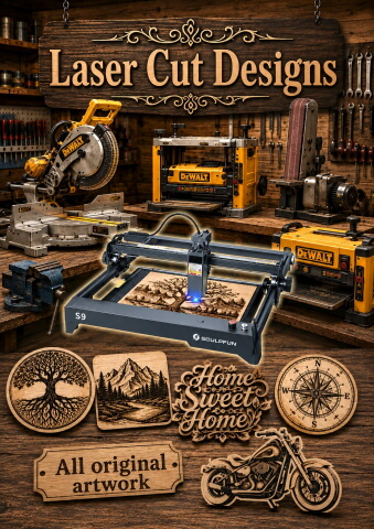 wooden sign catalogue